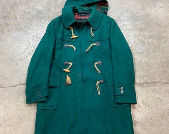 pure wool duffle coat