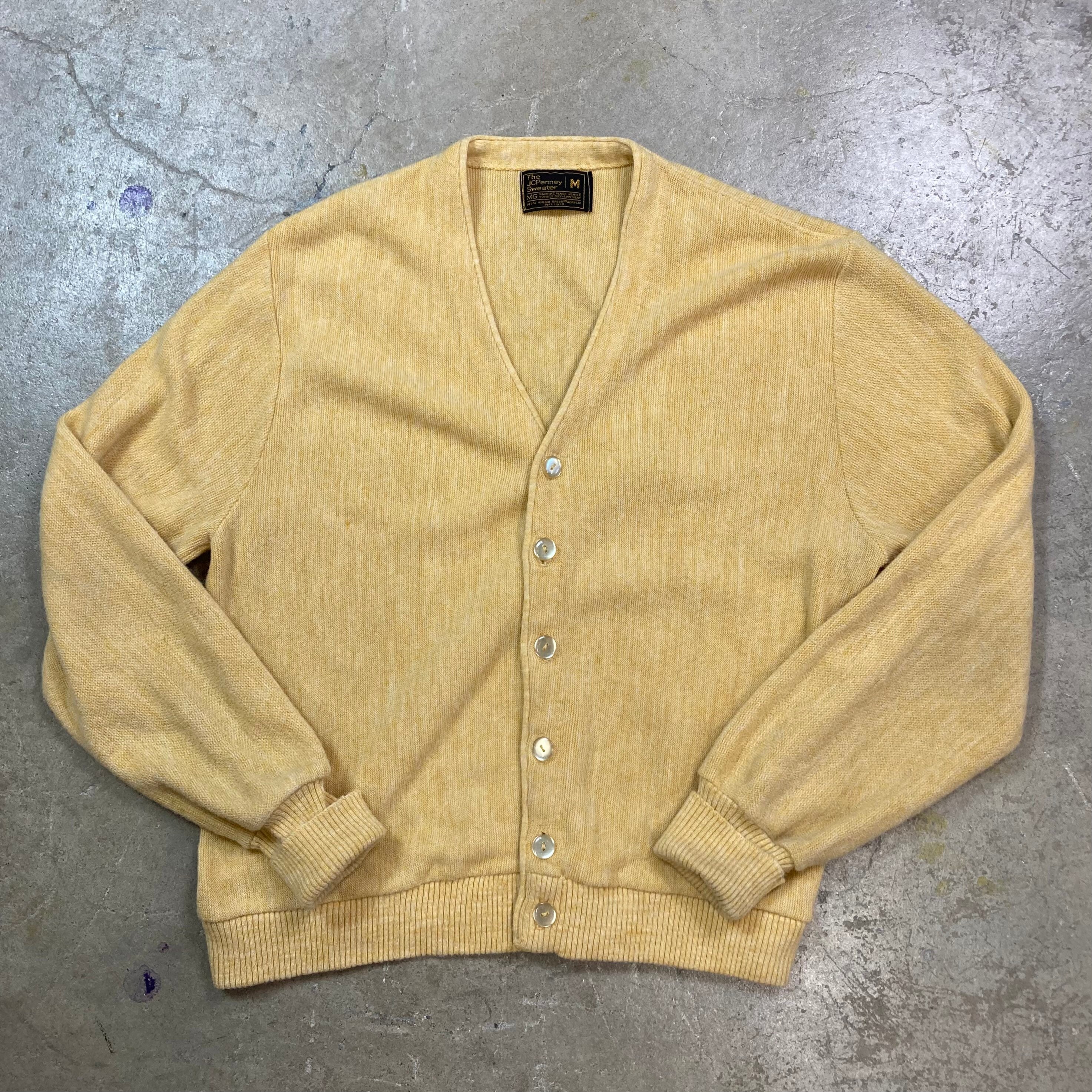 Vintage 1970s Penneys Yellow Melange 