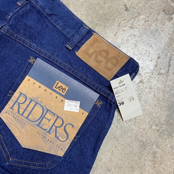 Deadstock NWT Vintage 1990s Lee Riders Regular Fi… - image 3