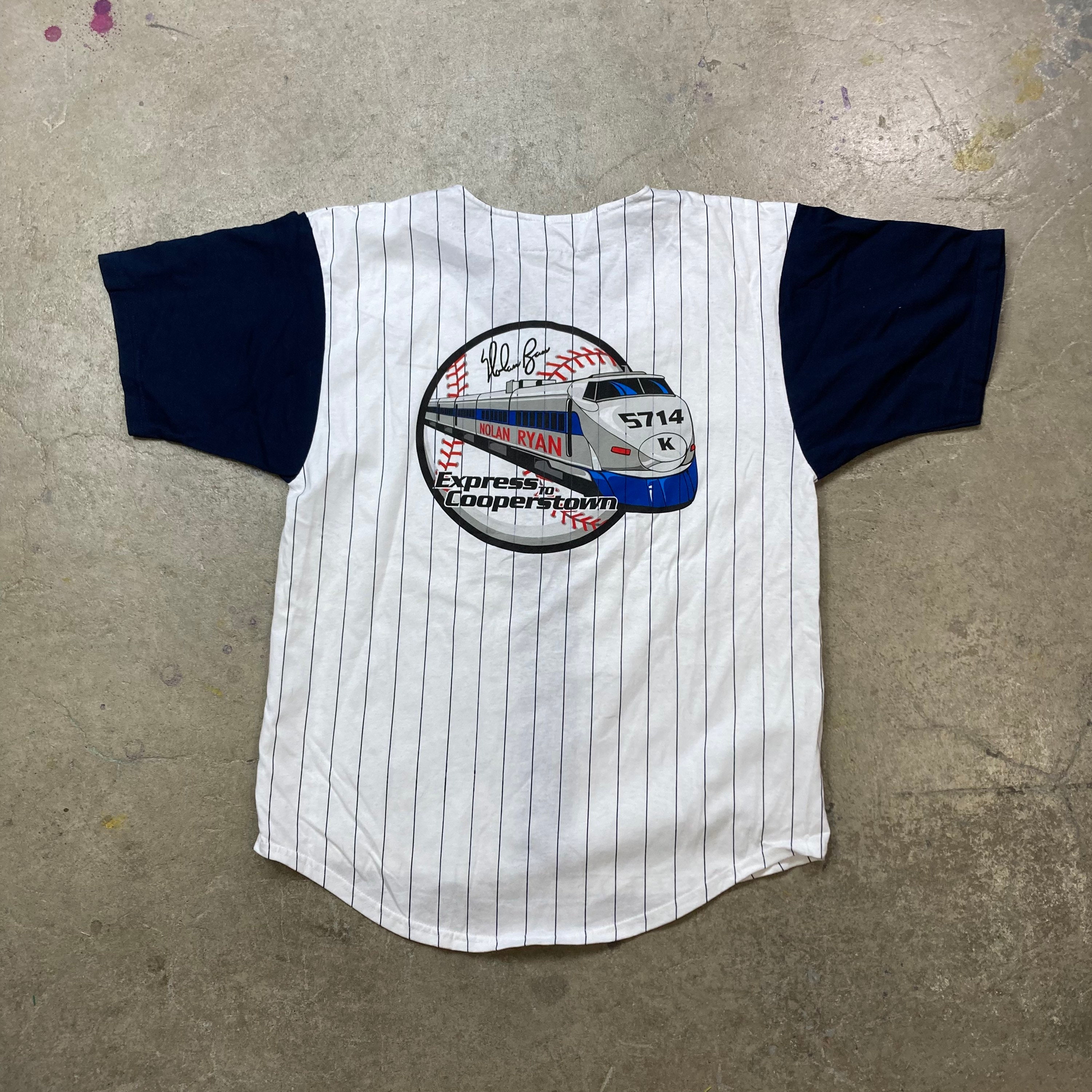 MLB Texas Rangers (Nolan Ryan) Men's Cooperstown Baseball Jersey