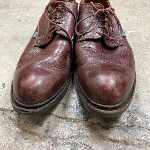 Paraboot Brown Leather Shoes Men’s 9.5 Made in Fr… - image 3