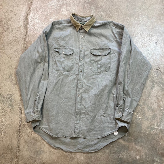 Vintage Orvis Made in USA Men’s XXL Olive Green C… - image 1
