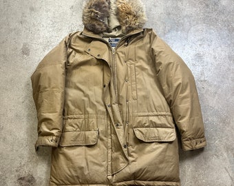 Vintage Polo Ralph Lauren Goose Down Coyote Fur Parka