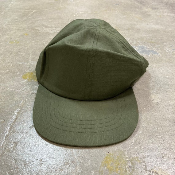 Vintage 1980s US Army Green Poly Cotton Baseball Cap Hat Sz 7 | Etsy