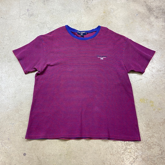 Vintage 1990s Ralph Lauren Polo Sport Blue Red St… - image 1