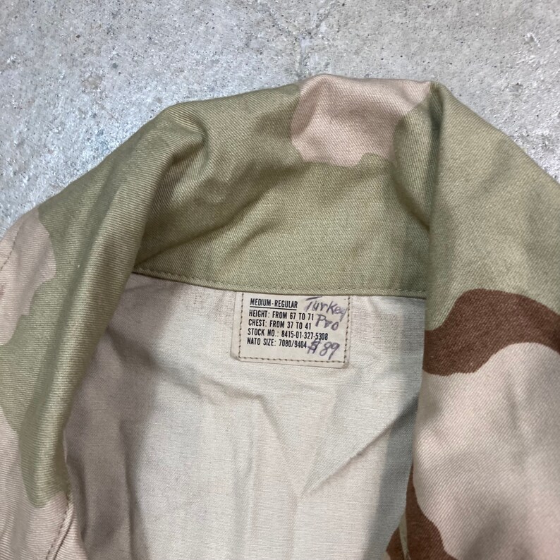 Vintage 1990s 1991 US Army Desert Camo Fatigue Combat Coat | Etsy