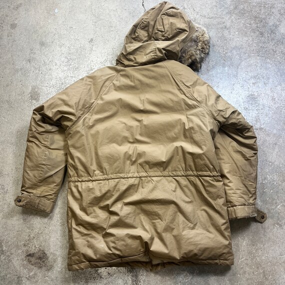 Vintage Polo Ralph Lauren Goose Down Coyote Fur Parka Gem