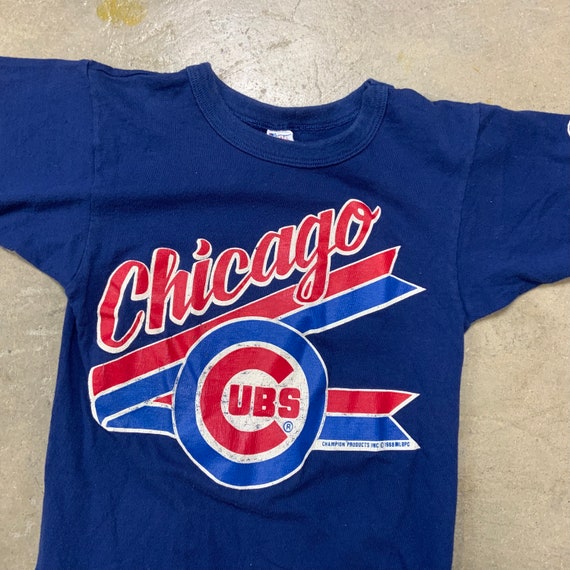 Vintage 1980s Champion Chicago Cubs MLB Made in U… - image 2