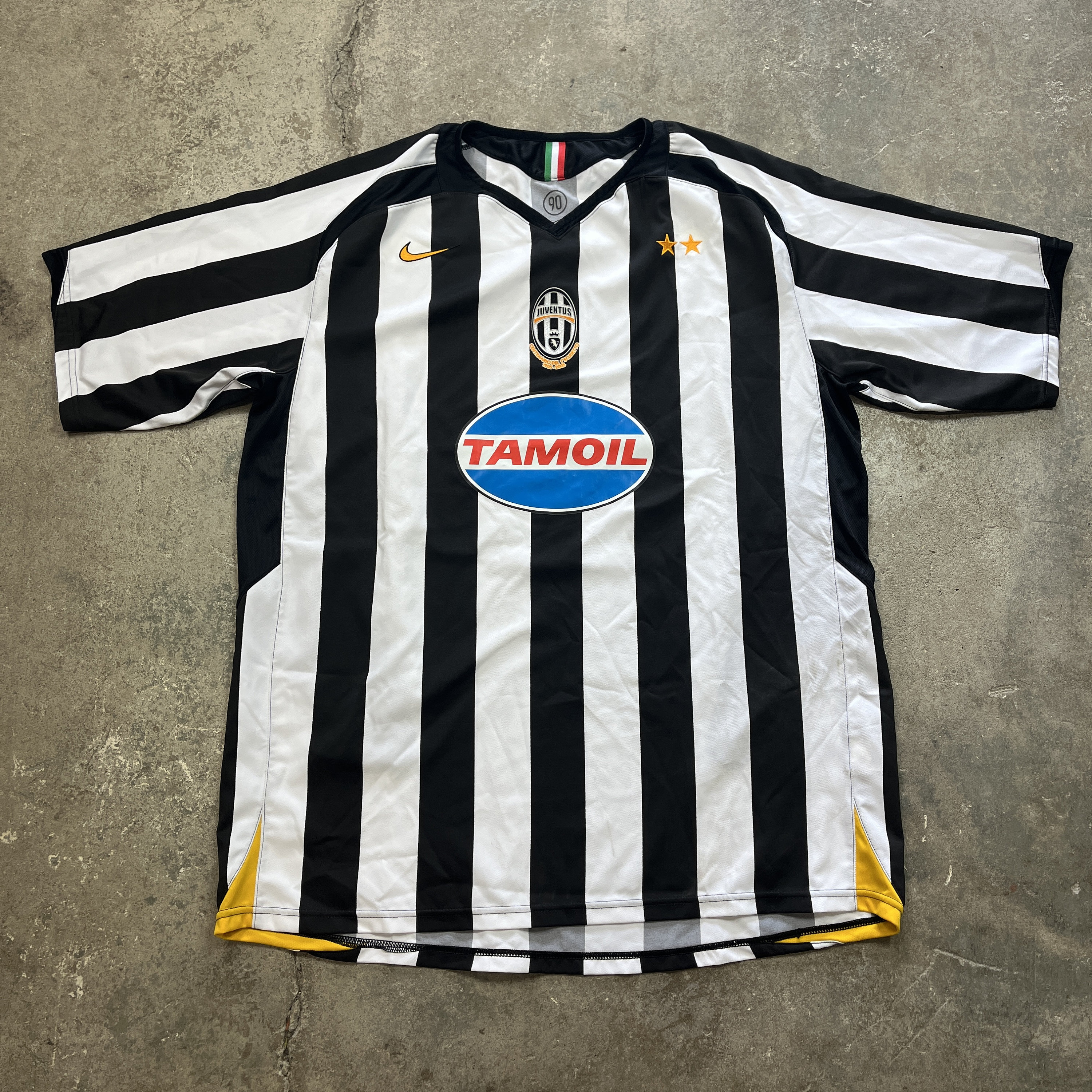 zeil Zoek machine optimalisatie Zichtbaar Nike Juventus Tamoil Soccer Jersey Sz XL - Etsy