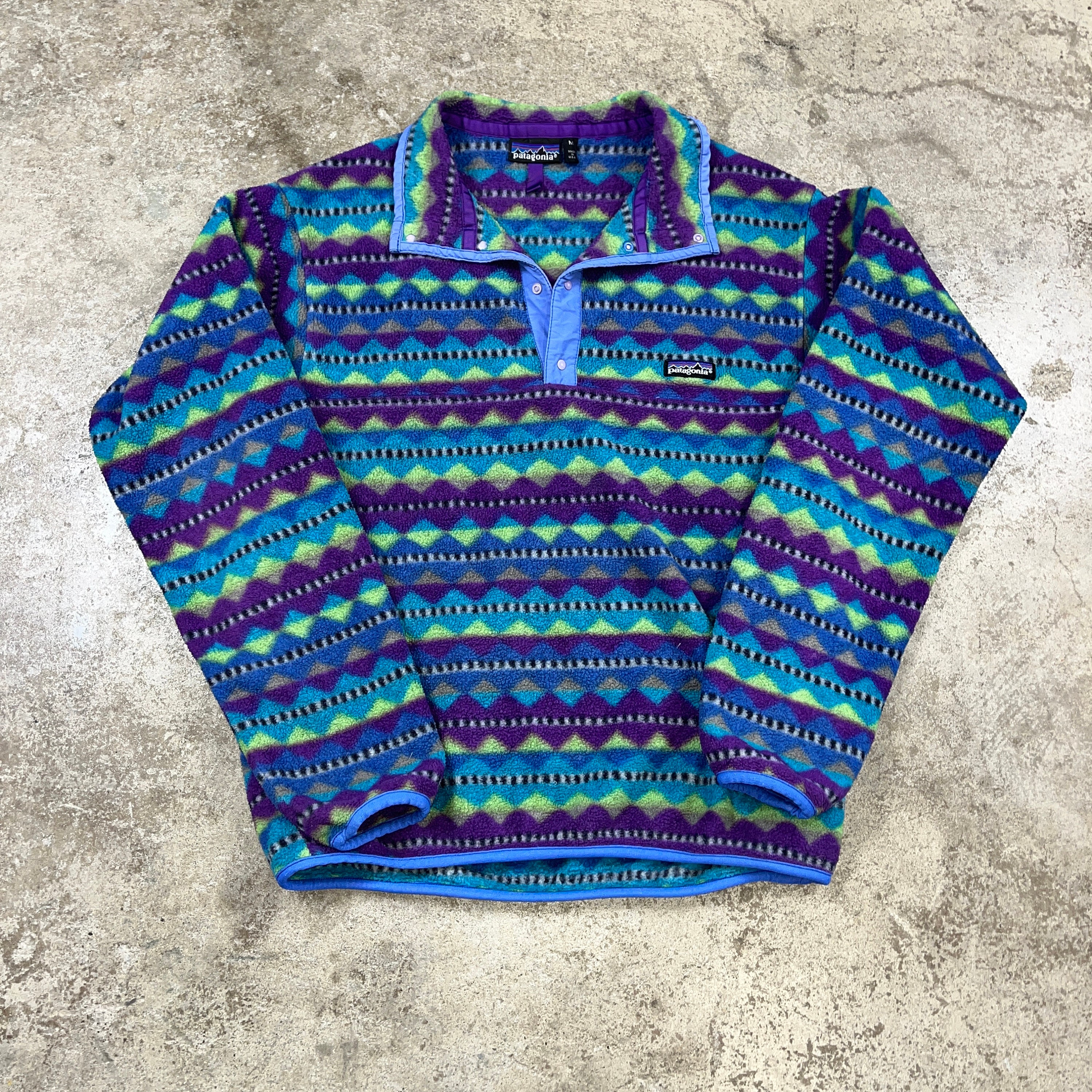 Patterned fleece cheap patagonia