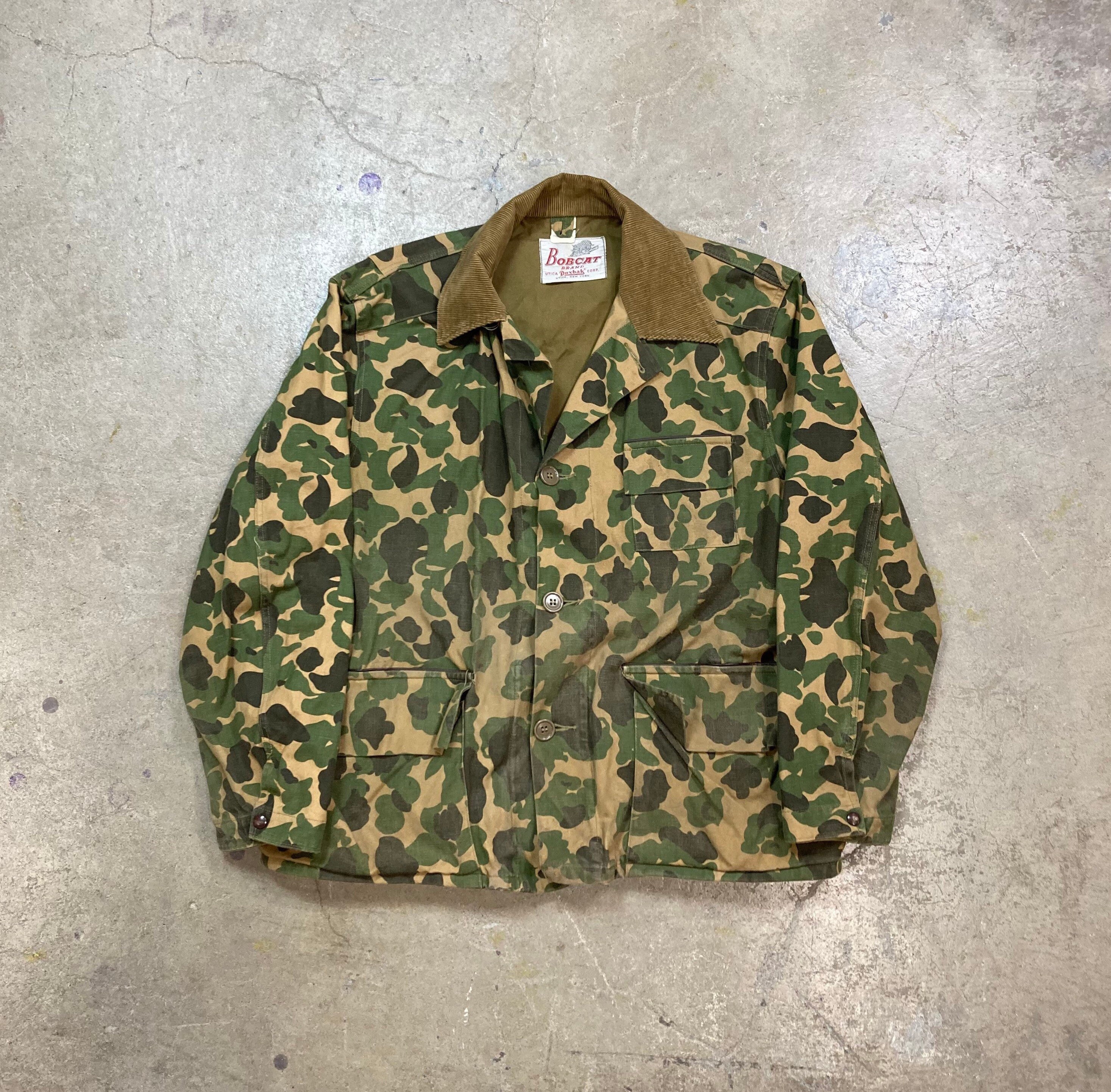 Vintage 1960s Duxbak Bobcat Duck Hunter Beo Gam Camo Chore - Etsy