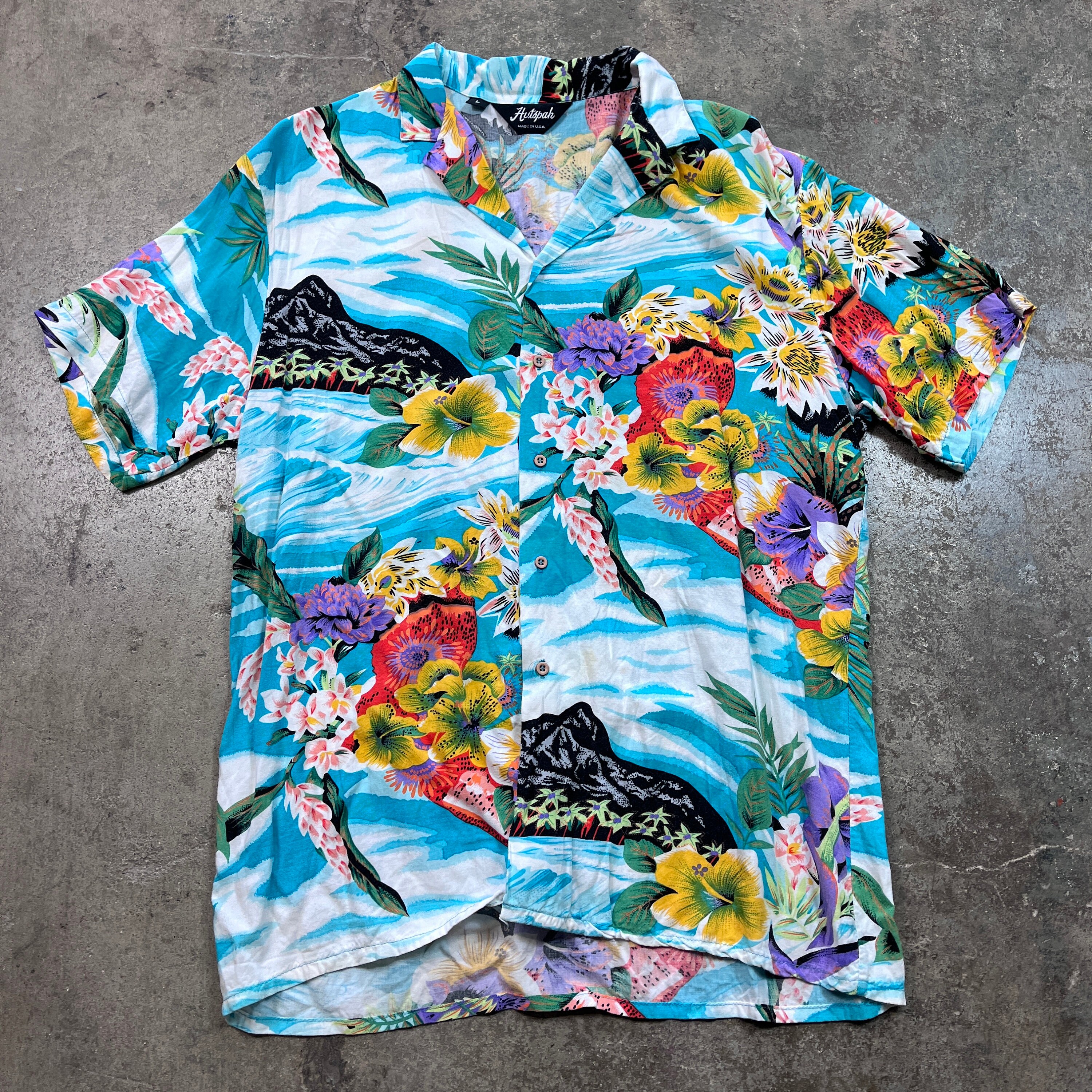 Hutspah, Shirts, Vtg 8s 90s Hutspah Short Sleeve Mens M