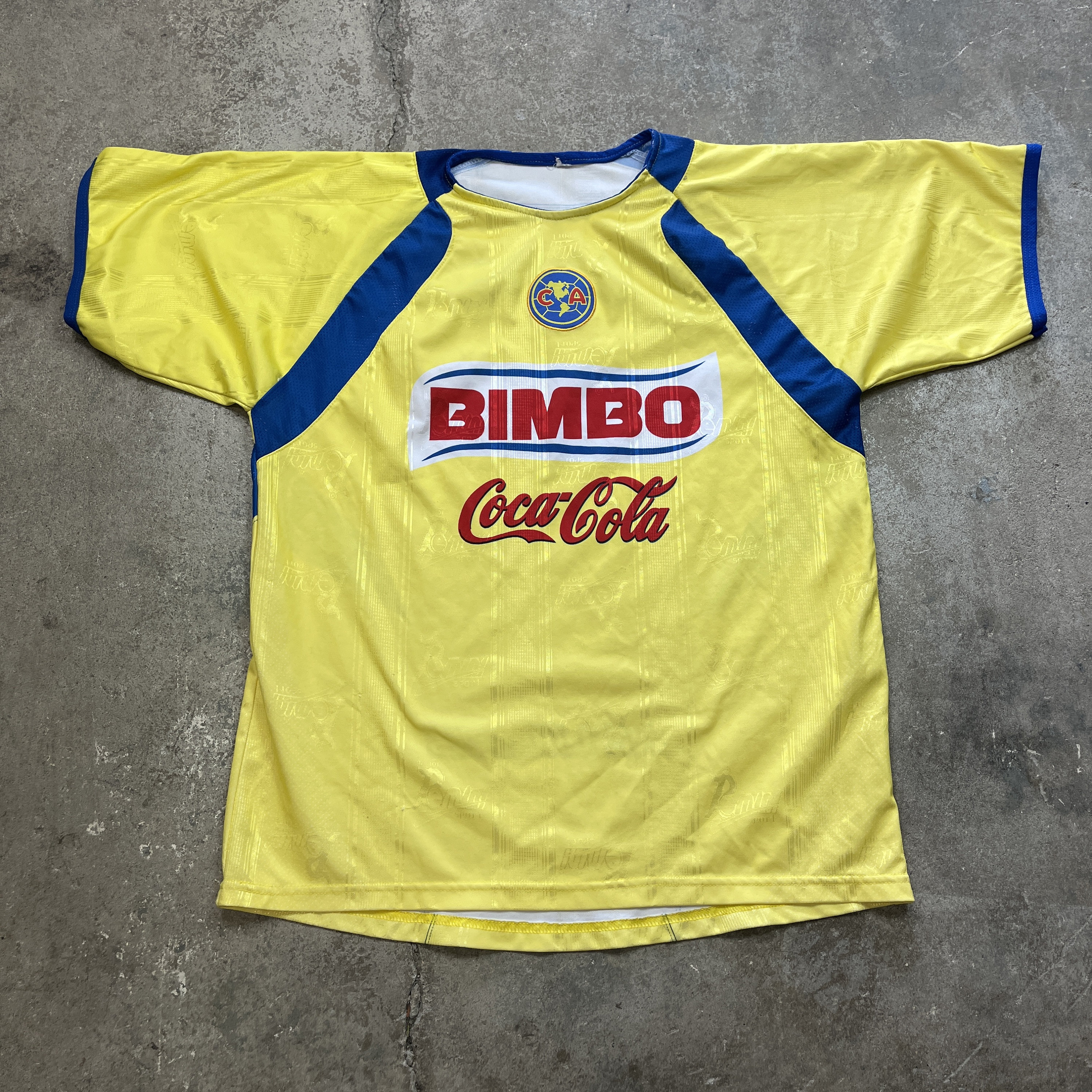 Bimbo Coca Cola Corona Aguilas Soccer Jersey Sz XL 