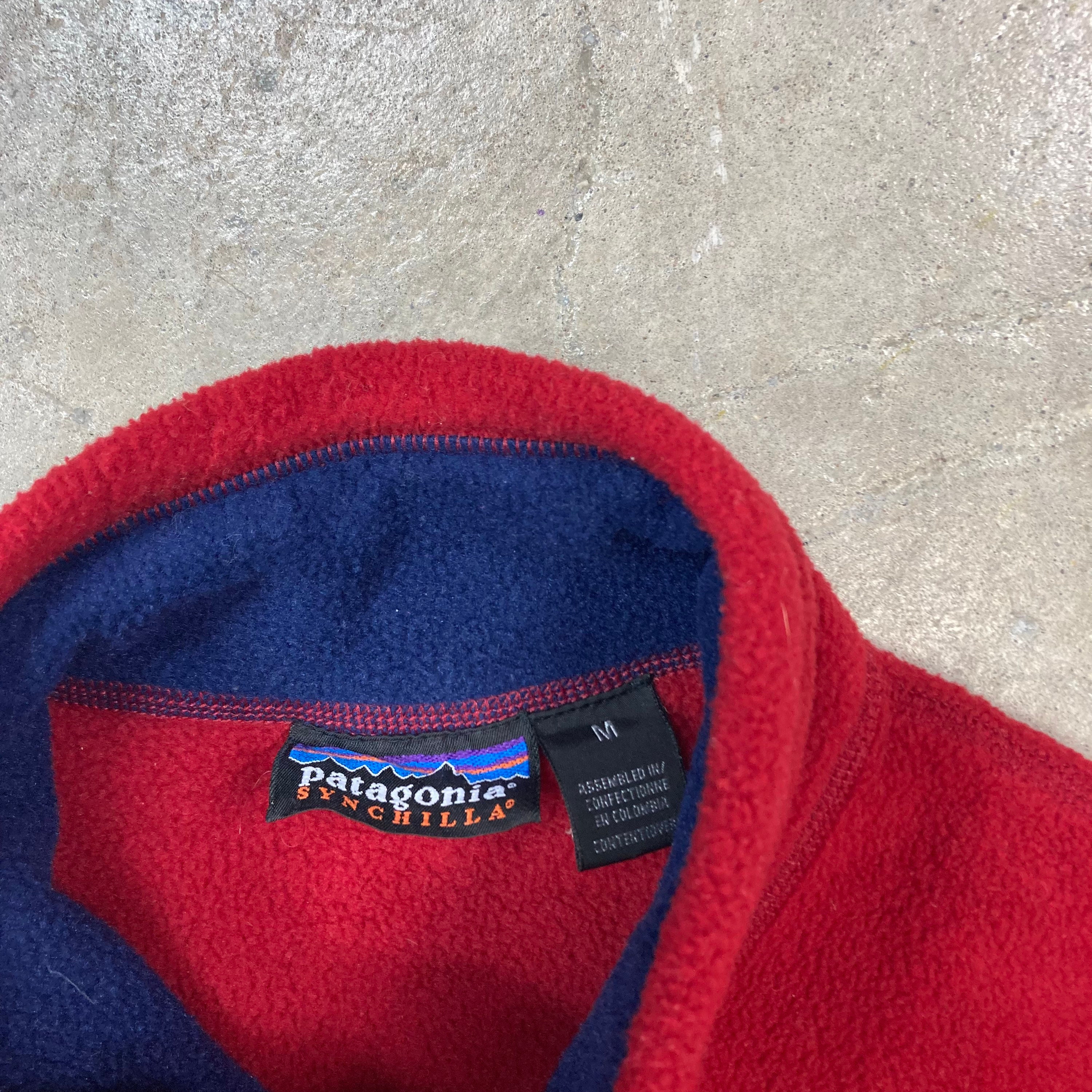 Red white and deals blue patagonia fleece