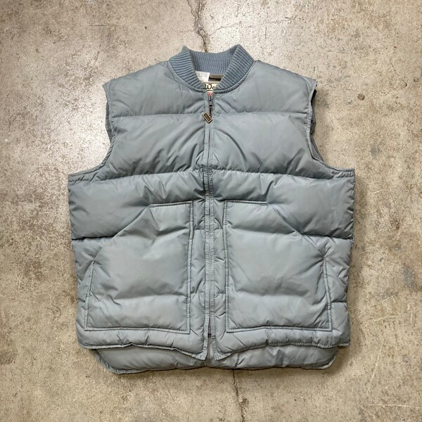 Vintage Walls Blizzard Made in USA Goode Down Quilted Vest Men’s XLT