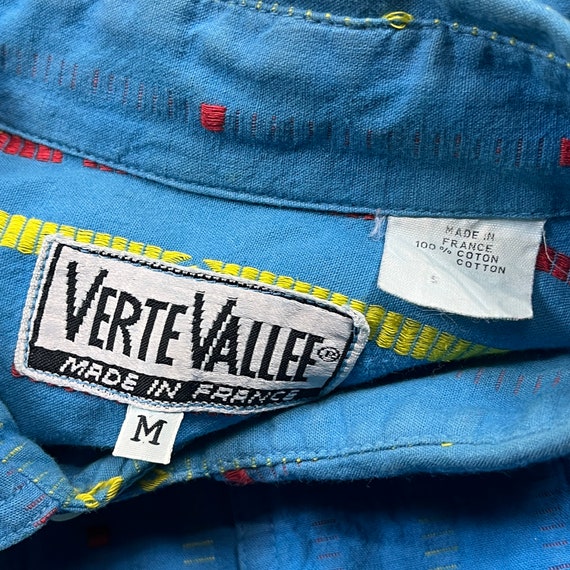 Vintage 1990s Verte Vallee Made in France Embroid… - image 5