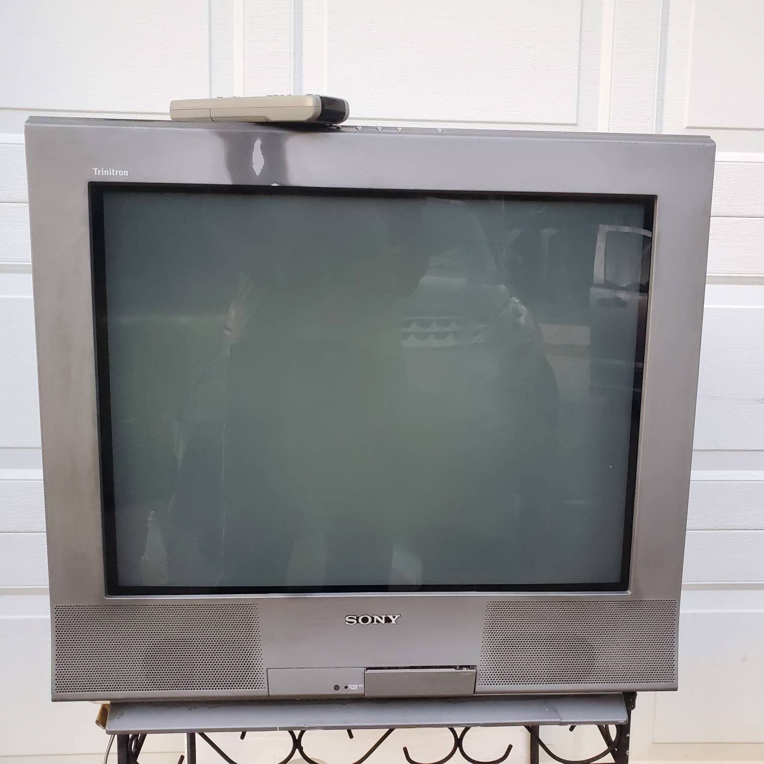 SONY Trinitron KV27FS13 27 Crt Tv Retro Gaming With Etsy