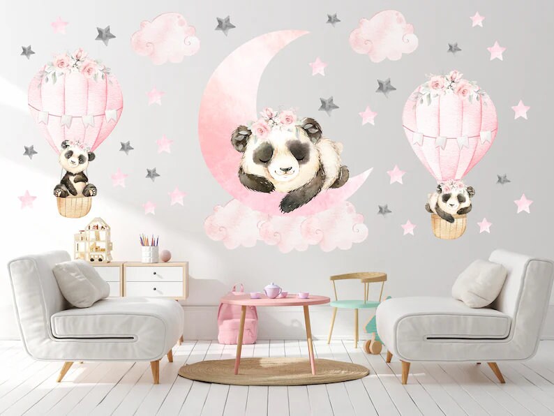 Mouse Balloons Pink Sticker for Sale by Jackiegill24