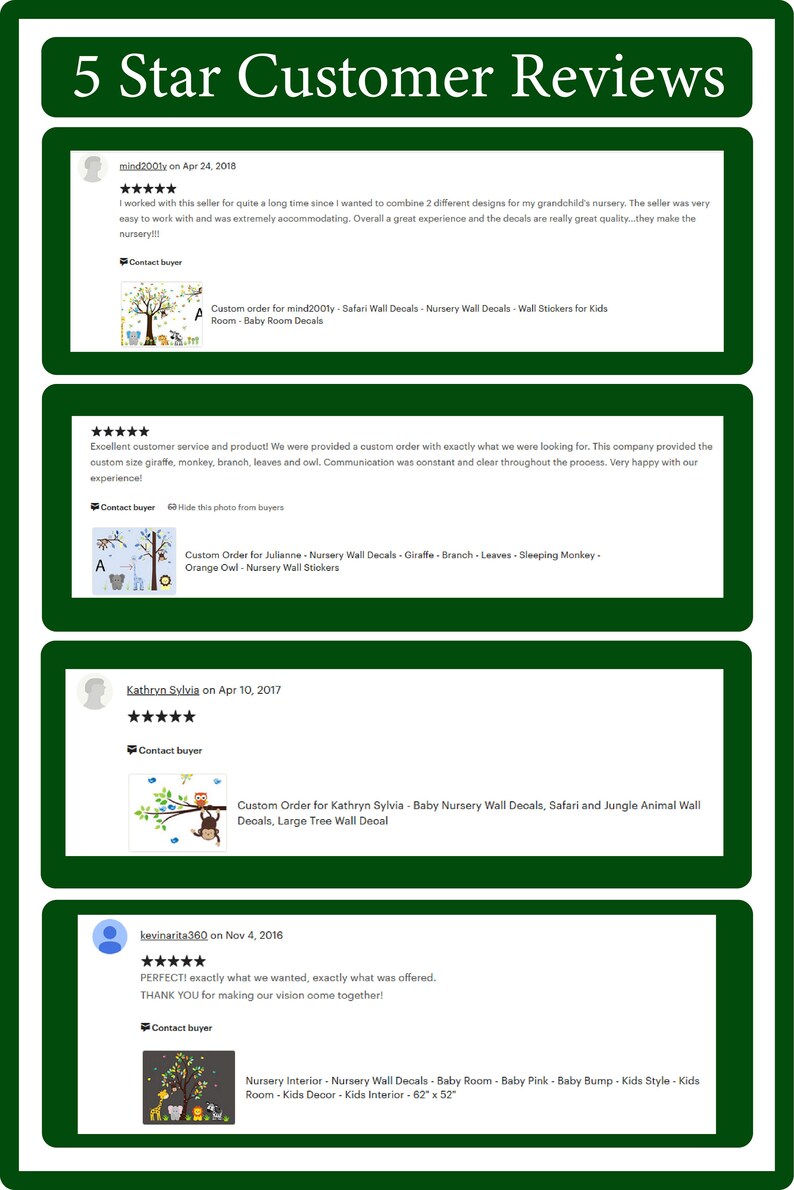 Brown Nursery Decor Wall Decals Nursery Brown Themed Etsy