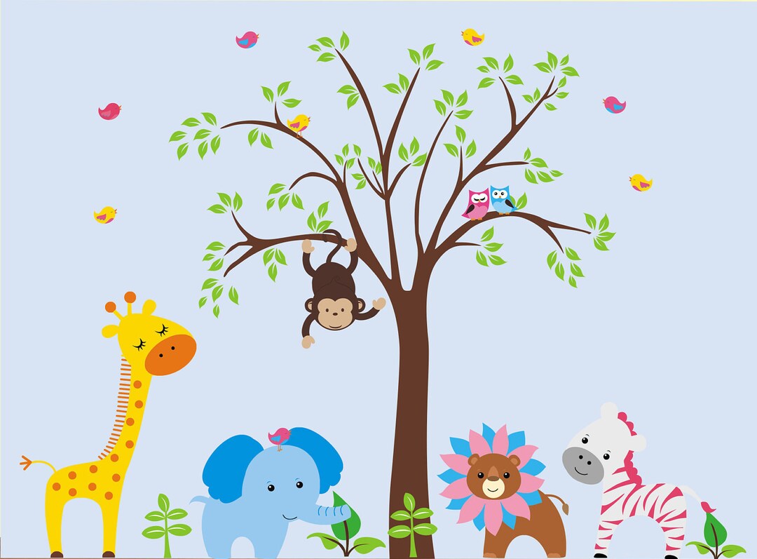 Nursery Wall Decals Baby Room Stickers Kids Nursery Decals Etsy