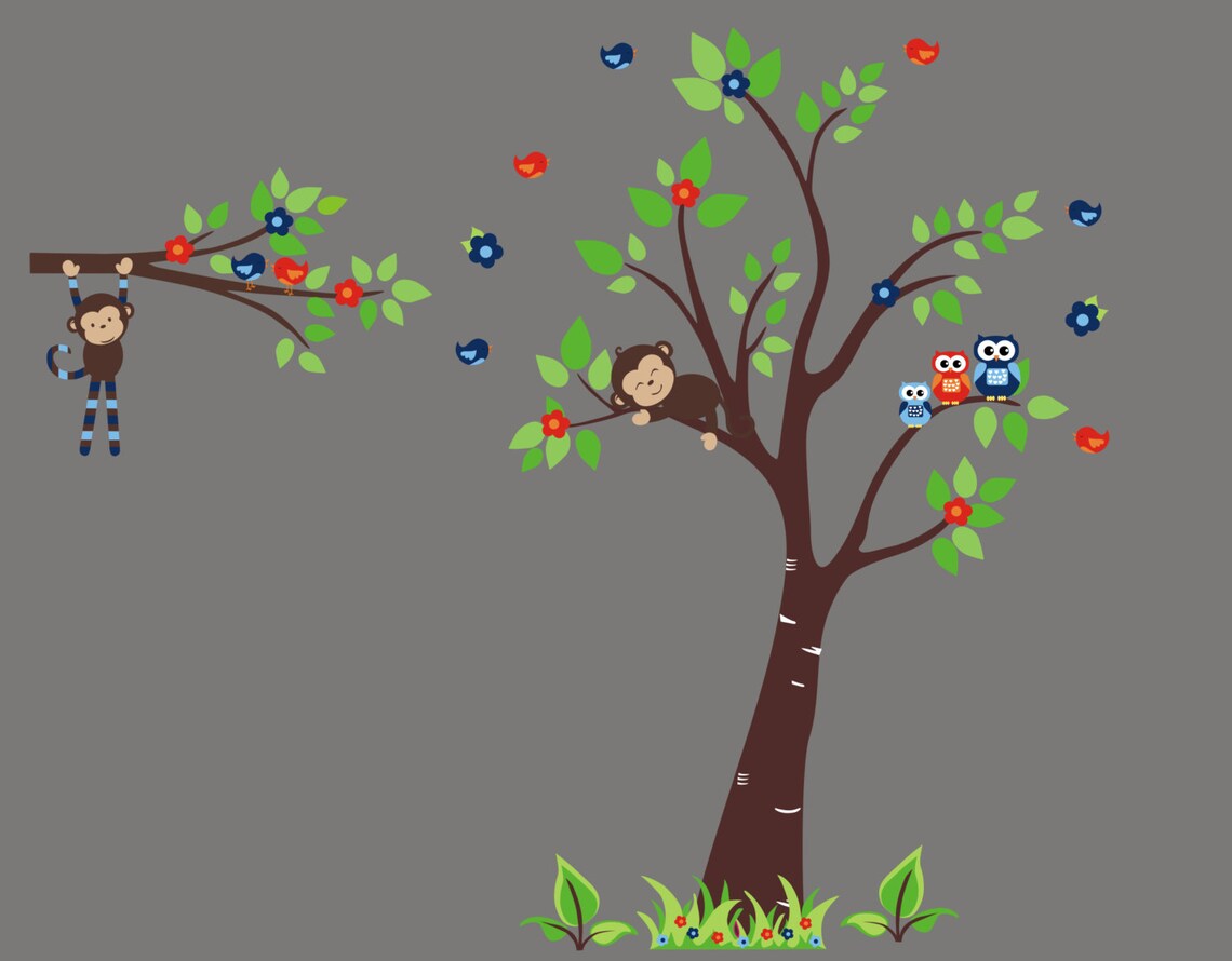 Removable and Reusable Wall Decals Nursery Wall Decals Etsy