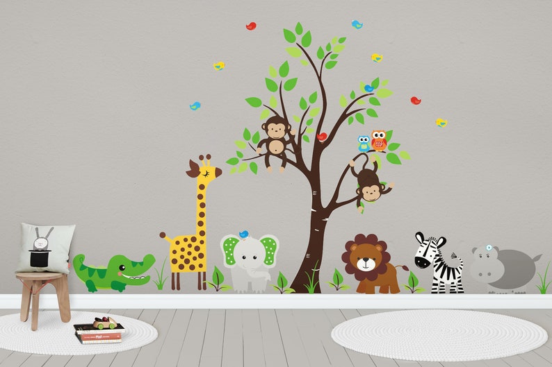 Nursery Wall Decals Baby Decals Baby Boy Nursery Decals Etsy