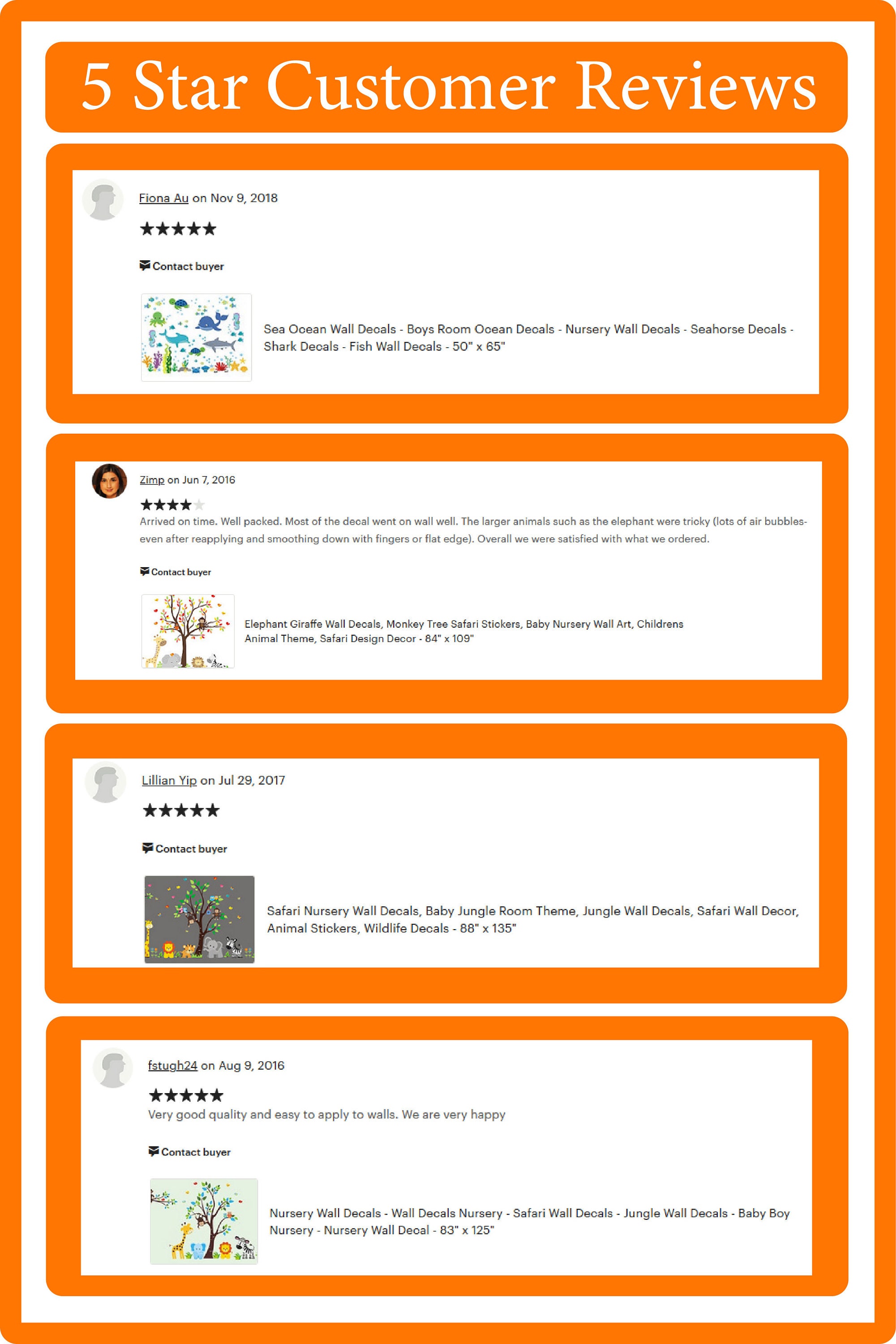 Forest Nursery Wall Decals Nursery Wall Decals Woodland Wall Etsy