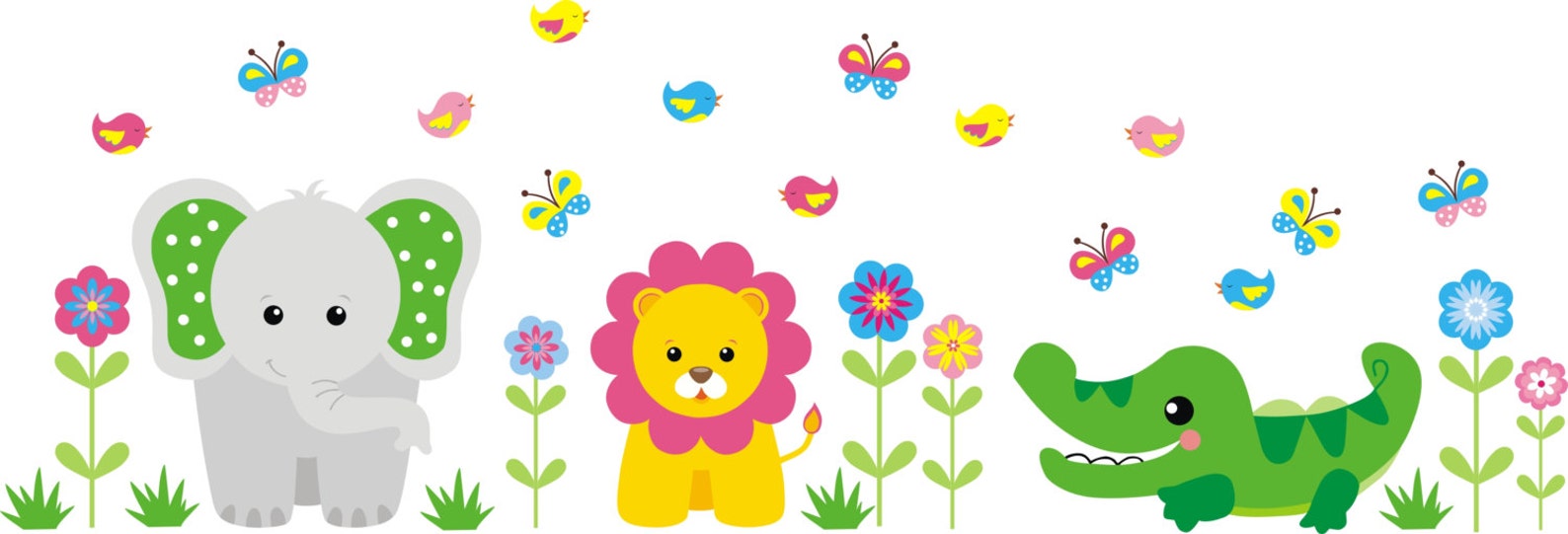 Wall Decals Nursery Nursery Stickers Nursery Decor Kids Etsy