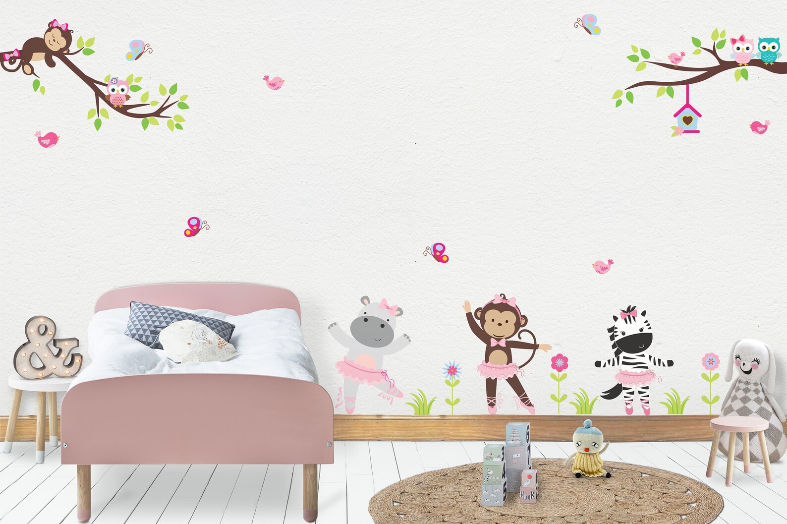 Nursery Wall Decals Baby Walls Kids Wall Stickers Girls Etsy UK