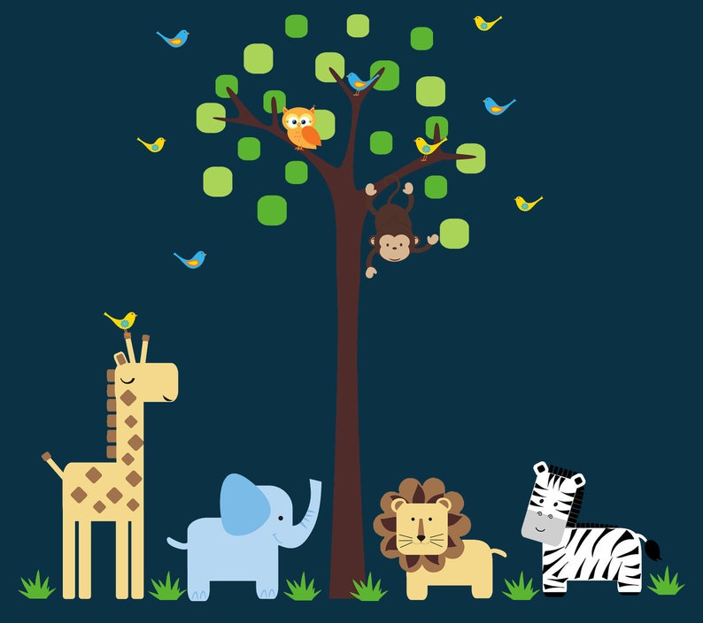 Fabric Wall Decals Wall Stickers Kids Baby Room Wall Art Etsy