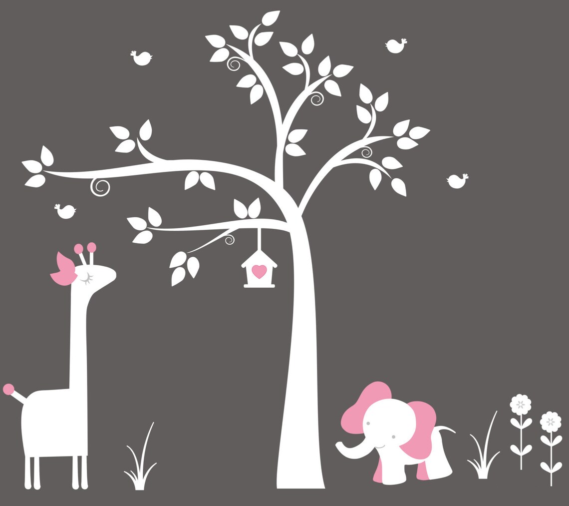 Baby Girls Room Baby Girls Decals Nursery Wall Decals Etsy