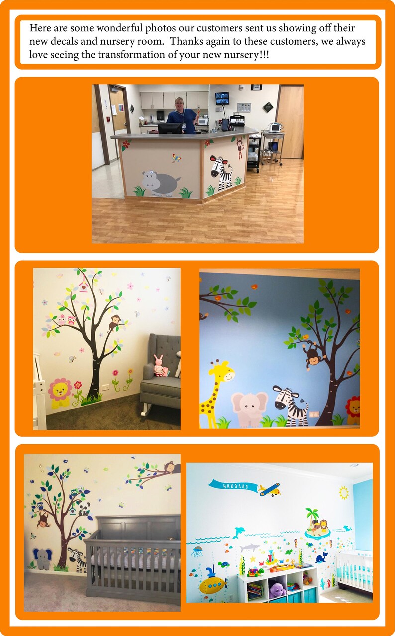 Baby Girls Decals Pink Nursery Decals Pink Nursery Decor Etsy