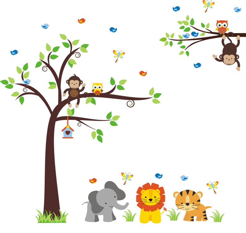 Nursery Wall Decals Kids Room Decals Wall Stickers Etsy