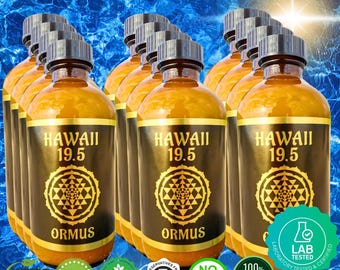 Ormus Monoatomic Gold Elixir Vortex 12 Pack 8oz Hawaii Lab Tested