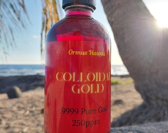 Colloidal Gold 24k Gold Colloidal supplement Pure Gold 8oz