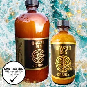 Ormus Monoatomic Gold Elixir | Highest Potency M-State | Lab-Tested, Crystals Tarot Yoga Healing Astrology Manifestation Spiritual Boho