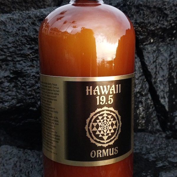 Hawaiian 19.5 Ormus Monoatomic Gold High Potency Made on the Full Moon 32oz