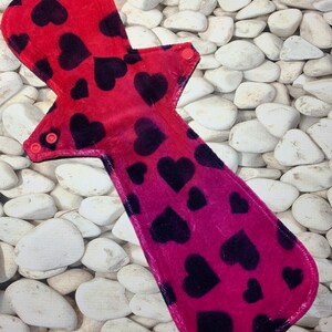 Custom OCV Cloth Pad ~ 5&quot; to 21&quot; - Reusable Cloth Pad ~ Cloth Menstrual Pad ~ You Choose Size & Absorbency ~ Organic Cotton Velour Pad