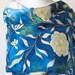 Foulard In Seta 100% Dipinto A Mano - Sciarpa Elegante Blu E Verde Per Donne - Foto 9