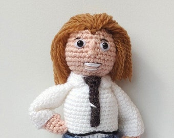 RICHIE (Rik Mayall)  from ‘BOTTOM’ Crochet ENGLISH Pattern Only