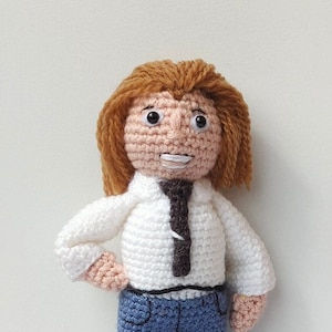 RICHIE (Rik Mayall)  from ‘BOTTOM’ Crochet ENGLISH Pattern Only