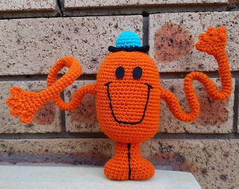 MR TICKLE English Crochet Pattern Only