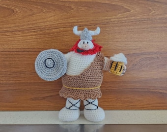 Hagar The Horrible crochet ENGLISH Pattern Only