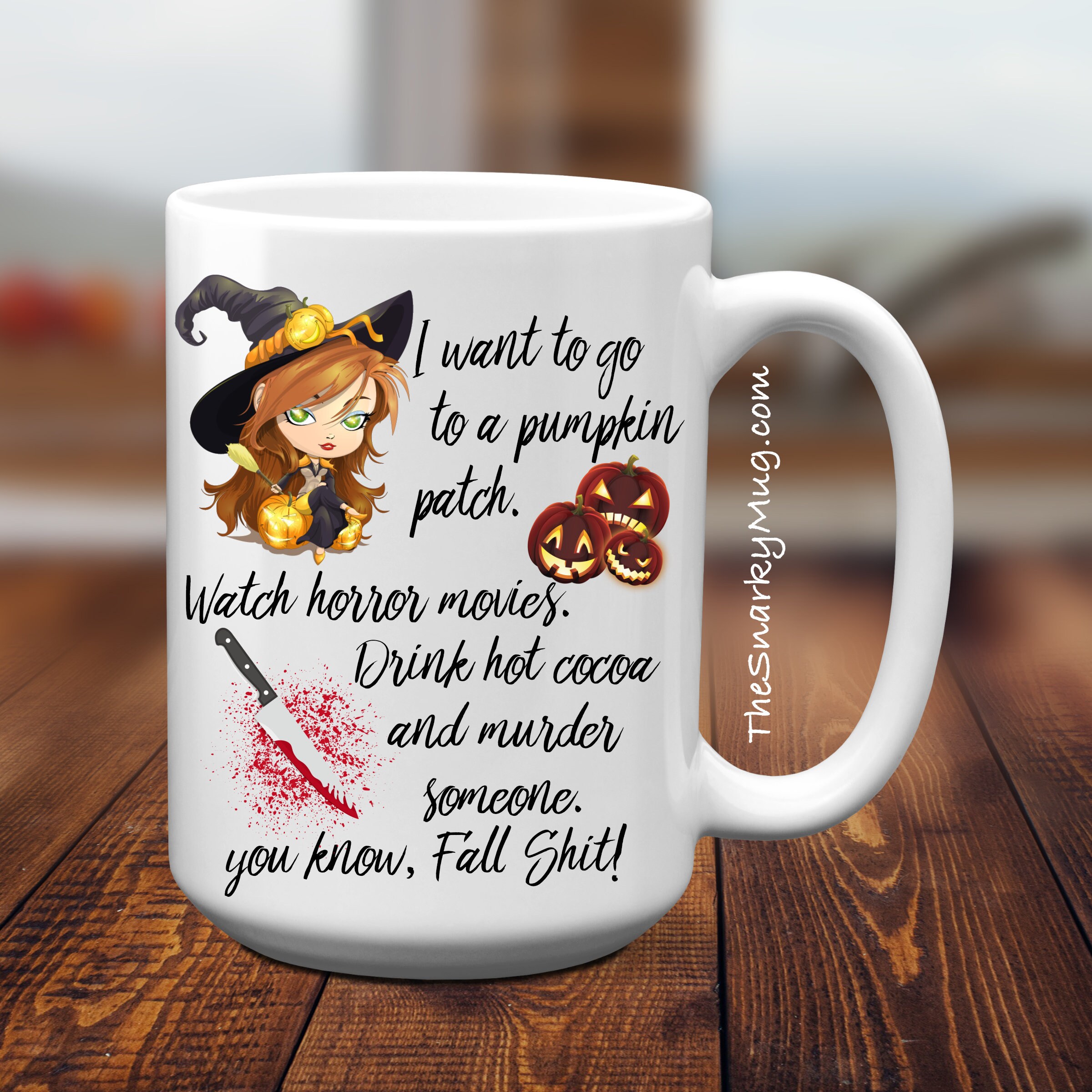 Halloween Coffee Mug Fall shit coffee mug Gift ...