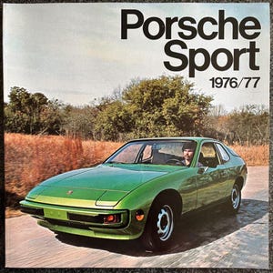 RARE Brand New Book 1976/77 1977 PORSCHE SPORT by Joe Rusz Photos Racing History - New Old Stock from Original Case 911 914 924 928 944