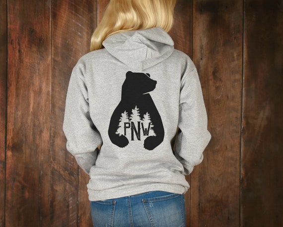 Cool PNW Pacific Northwest Washington State Sweatshirt
