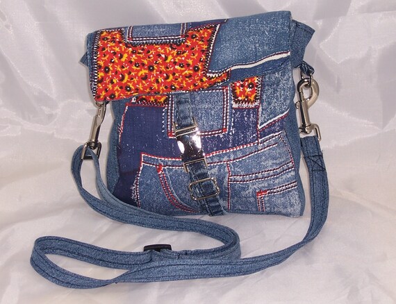 jean shoulder bag