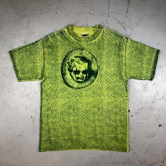 Vintage 90s Alice Cooper “Billion Dollar Babies” A