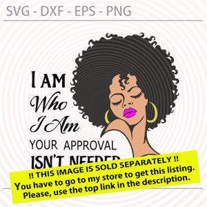 Black woman svg, Living my best life Svg Png Dxf Eps, Afro lady woman with scarf vector image for making t tshirt, Printable digital files image 7