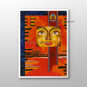Om | Buddhist Art Print
